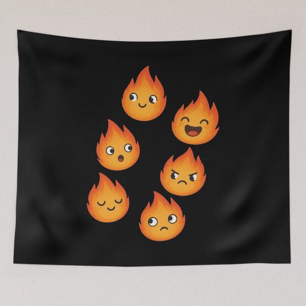 Item preview, Cute Flame Faces designed and sold by Still101Jamars.