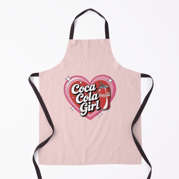 Item preview, Coca Cola Girl Retro Pink Heart designed and sold by Moonifillst.