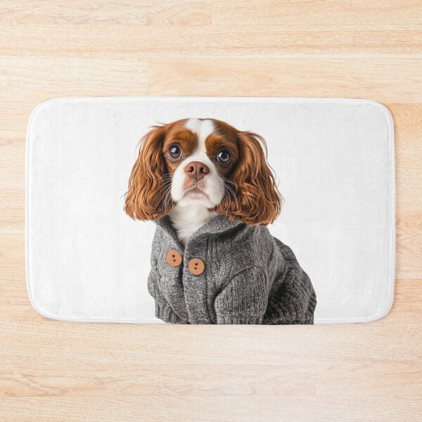 Item preview, Cute Cavalier King Charles Spaniel in Sweater designed and sold by LuxChu.