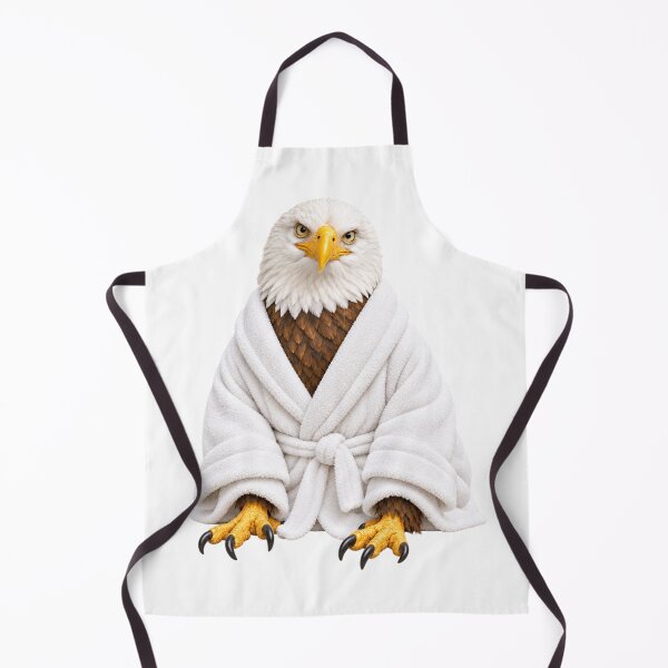 Item preview, Bathrobe Bald Eagle designed and sold by Sillytoe.
