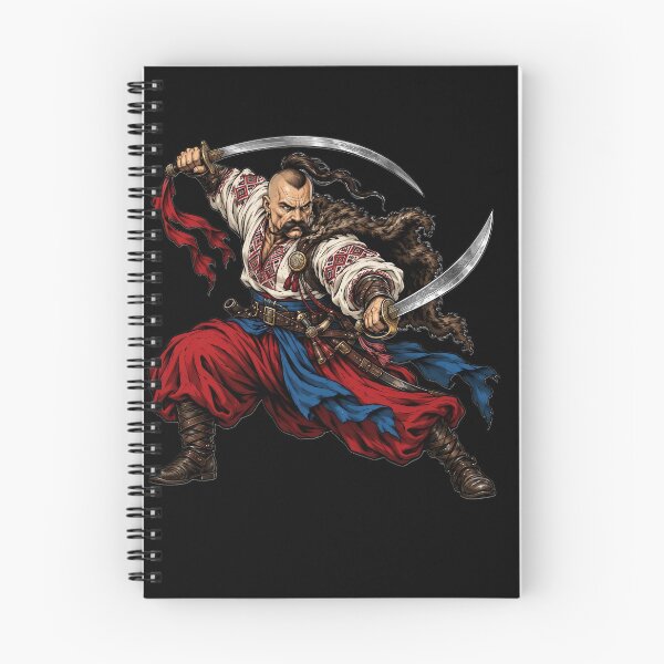 Item preview, Ukrainian Cossack Dual Sabre Master Warrior designed and sold by ValhallaHub.