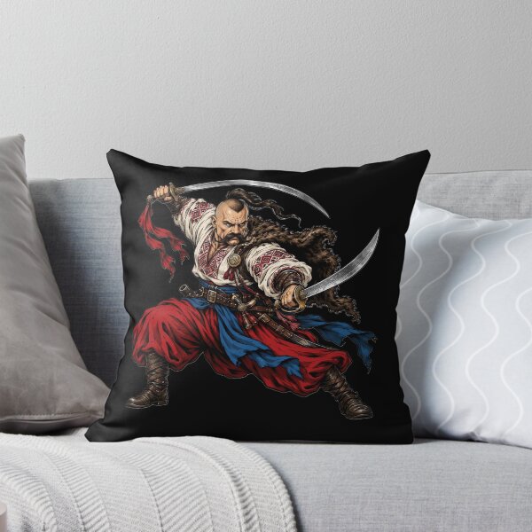 Item preview, Ukrainian Cossack Dual Sabre Master Warrior designed and sold by ValhallaHub.