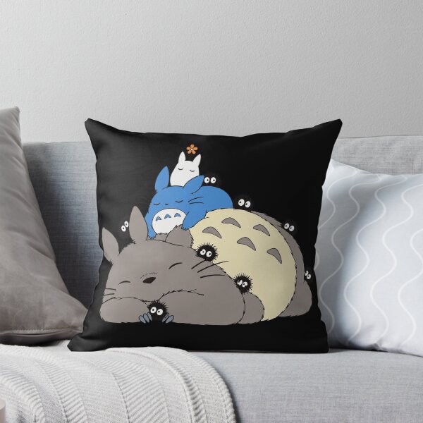 Item preview, Totoro And Dust Bunnies designed and sold by Ethelmetz.