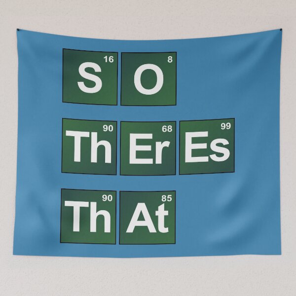 Item preview, So There's That (Periodic Table Squares) designed and sold by Karate Octopus.