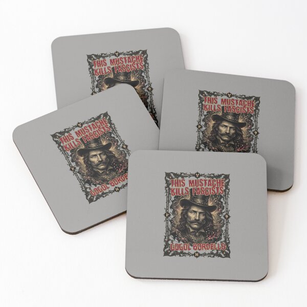 Item preview, Mustache Kills Fascists Gogol Bordello Portrait-84 designed and sold by olivershost.