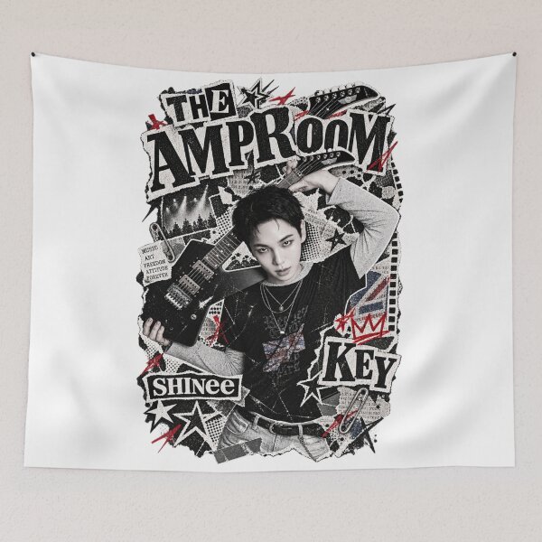 Item preview, Key SHINee The Amp Room Ransom Typography designed and sold by Valeree Store.