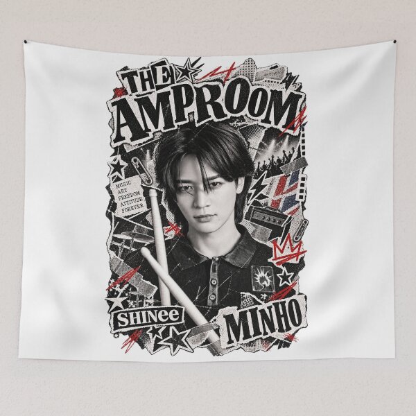 Item preview, SHINee Minho Amp Room Monochrome Punk designed and sold by Valeree Store.