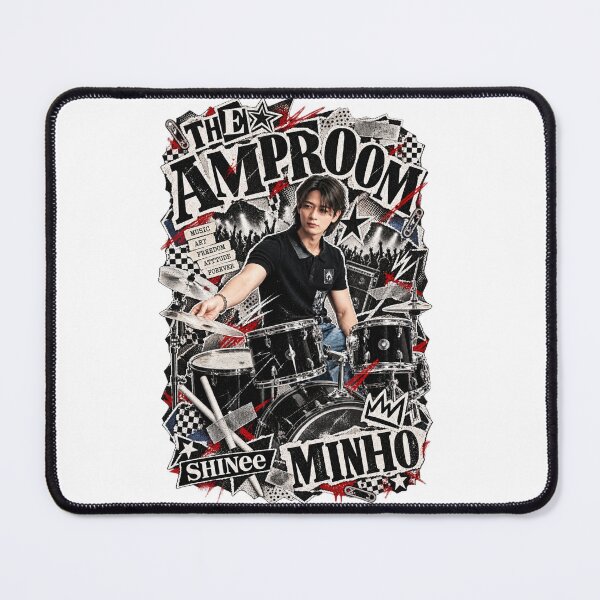 Item preview, Minho SHINee The Amp Room Scratched Noir Graphic designed and sold by Valeree Store.