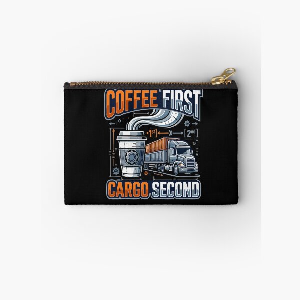 Aperçu de l'œuvre Café Premier chargement Deuxième chauffeur routier créée et vendue par AmeliaShirts.
