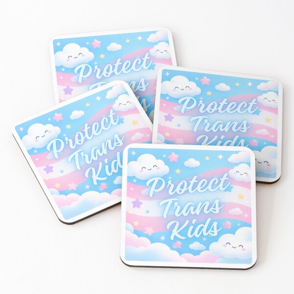 Item preview, Protect Trans Kids Trans Pride Cute LGBTQ designed and sold by TinyToadletDesign.