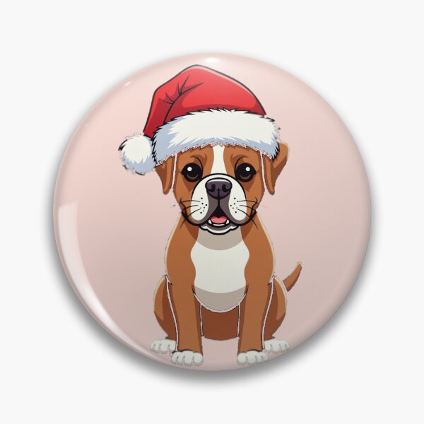 Artikelvorschau, Boxer-Weihnachtshund entworfen und verkauft von DIGOR shop.