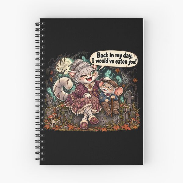 Item preview, Funny Grandma Cat and Mouse Halloween Humor designed and sold by Ekstrashop.