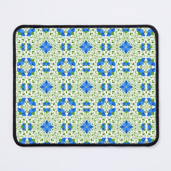 Item preview, Blue blooms designed and sold by ItiSharmaArt.