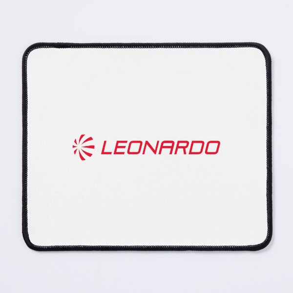 Item preview, Leonardo S.p.A. Logo Red Aerospace and Defense Company Italy designed and sold by Ellichildhood.
