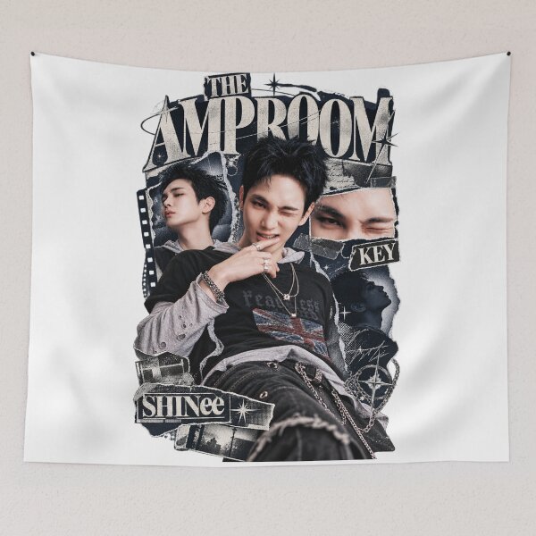 Item preview, SHINee Key Amp Room Newspaper Collage designed and sold by Valeree Store.