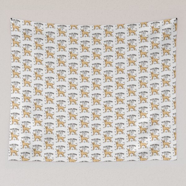Item preview, Yellow Labrador Retriever Dog Anatomy Illustration Art Design LIMITED EDITION designed and sold by dejan1471.