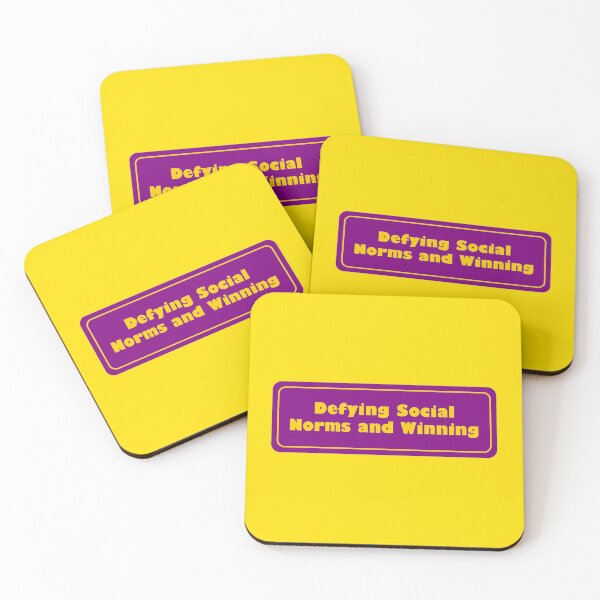 Item preview, Defying Social Norms and Winning designed and sold by Karate Octopus.