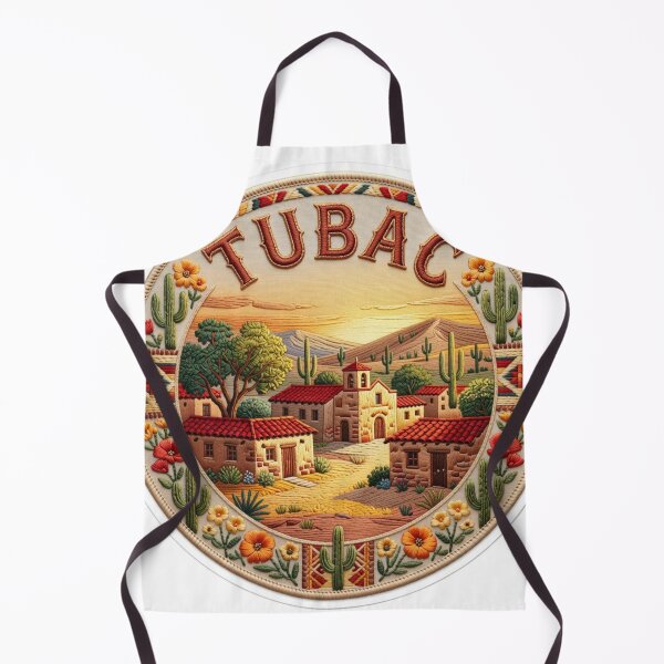 Item preview, Parche bordado de adobe de Tubac, Arizona, EE. UU., de la aldea de artistas coloniales españoles. designed and sold by Imaginarium of Chaos falcon88 .