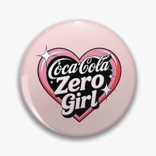 Item preview, Coca-Cola Zero Girl Cute Heart Soda designed and sold by Moonifillst.