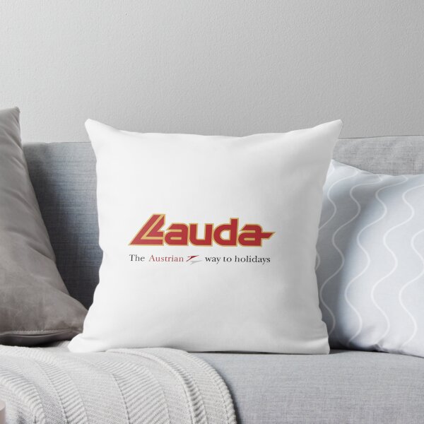 Item preview, Lauda Air Logo Red and Gold Austrian Holiday Airline designed and sold by Ellichildhood.