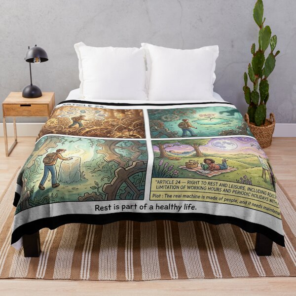 Item preview, Rediscover and live the right to rest designed and sold by Mianku | Für das Leben.