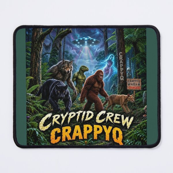 Item preview, Cryptid Crew CRAPPYQ designed and sold by DreadedRaven.