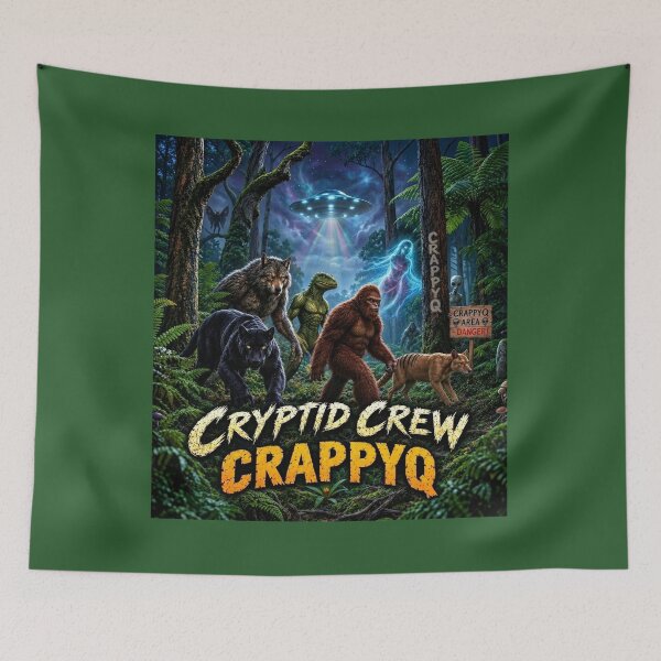 Item preview, Cryptid Crew CRAPPYQ designed and sold by DreadedRaven.