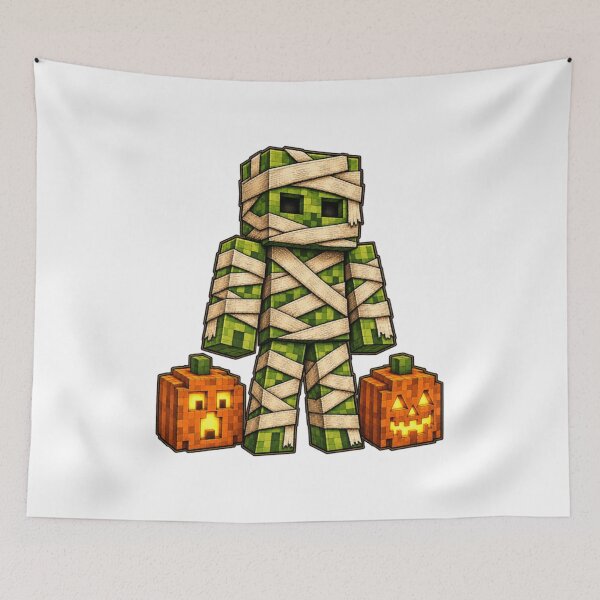 Item preview, Halloween Gamer Pixel Monster Mummy Gaming Costume Boys Kids Pullover designed and sold by hoganpineda.