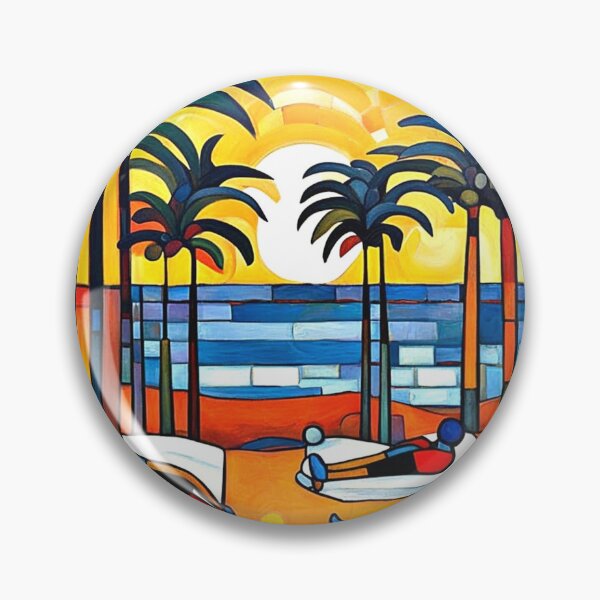 Item preview, Sun bathing under palms designed and sold by George Hutton Hunter.