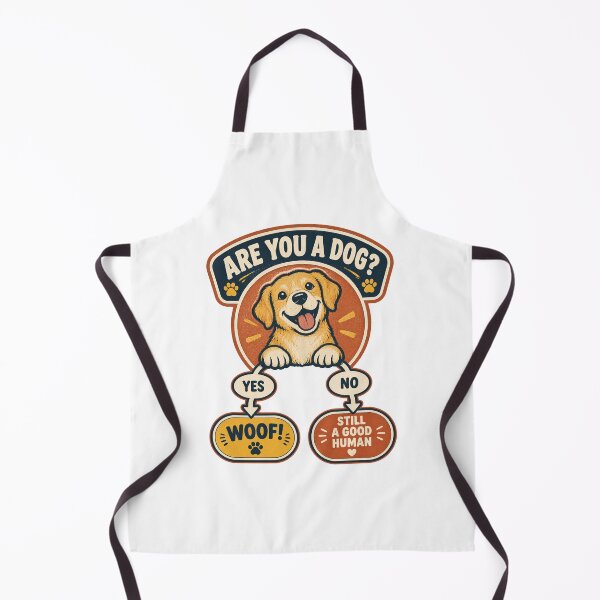 Item preview, Are You a Dog? Funny and Cute Flowchart Design for Dog Lovers LIMITED EDITION designed and sold by dejan1471.