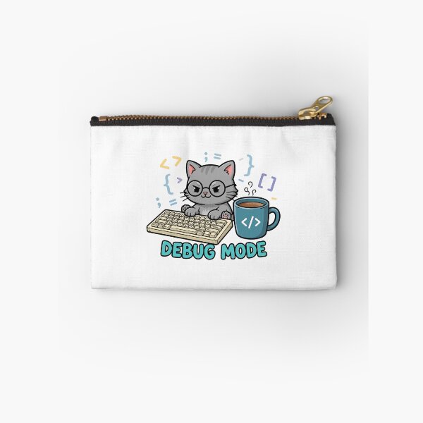 Item preview, Debug Mode Funny Programmer Cat Code Shirt designed and sold by Arrow60.