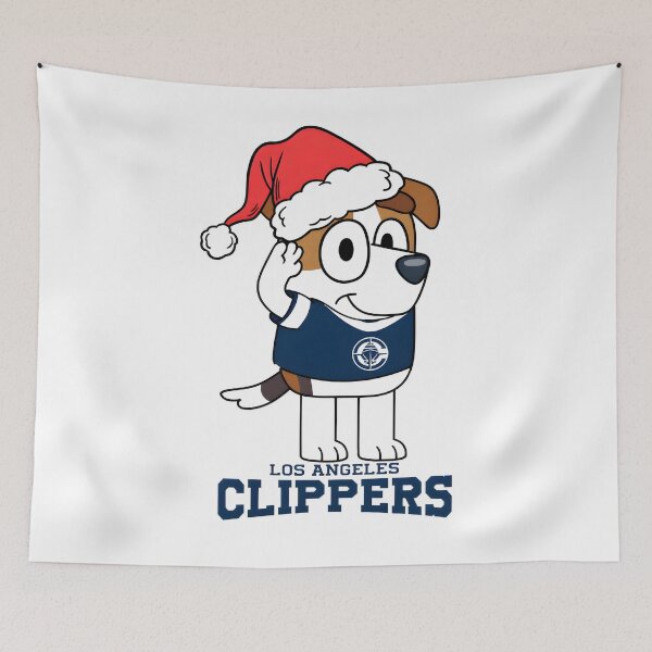 Item preview, LA Clipperss Bluey Jack Christmas Cute designed and sold by Kleinpixel.