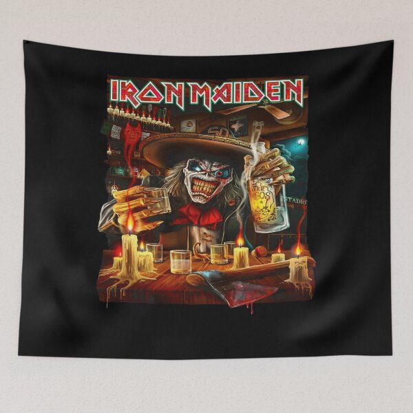 Item preview, Maiden Eddie Themed Mexican Bar designed and sold by RotwisArt.
