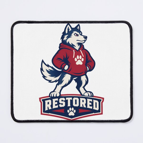 Item preview, Restored Lobos Mascot Design - Vintage Wolf Illustration ⭐⭐⭐⭐⭐ designed and sold by dejan1471.