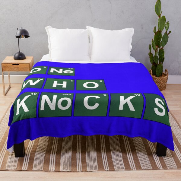 Item preview, One Who Knocks (Periodic Table Squares) designed and sold by Karate Octopus.