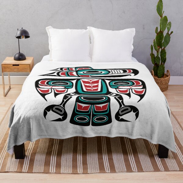 Item preview, Haida Tlingit Native Raven Totem designed and sold by Hannoreuter11.
