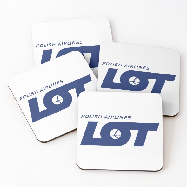 Item preview, LOT Polish Airlines Logo Navy Blue Poland Flag Carrier Emblem designed and sold by Ellichildhood.