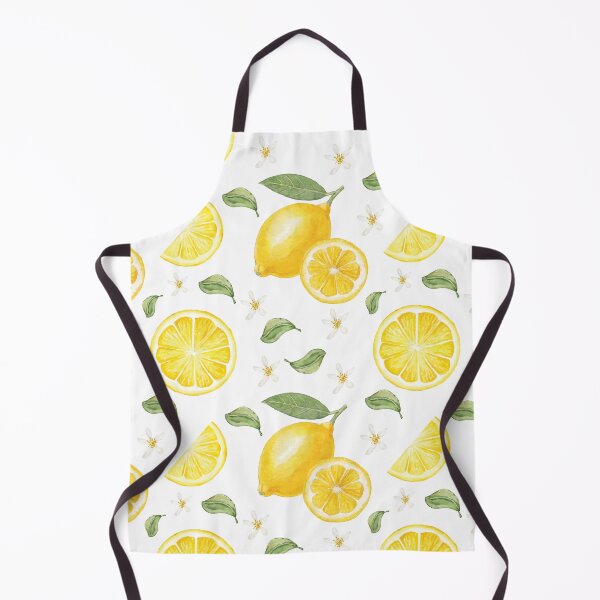 Item preview, Watercolor Lemons and Blossoms Pattern designed and sold by DILMIK..