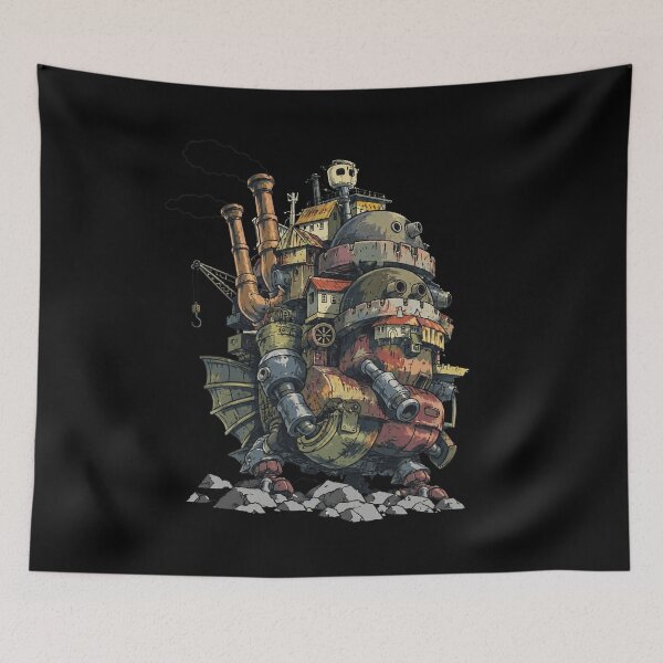Item preview, Howl's Moving Castle Art designed and sold by Still101Jamars.