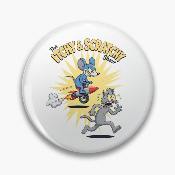 Item preview, The Itchy & Scratchy Show Rocket Chase designed and sold by Moonifillst.