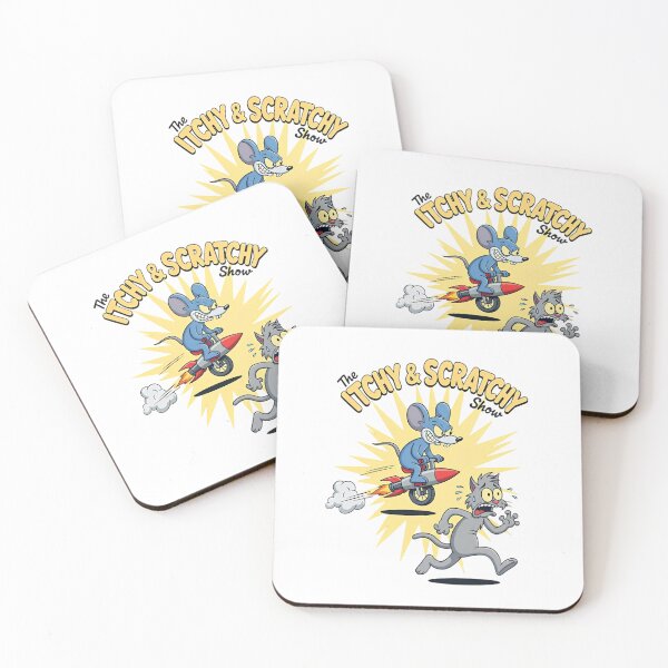 Item preview, The Itchy & Scratchy Show Rocket Chase designed and sold by Moonifillst.