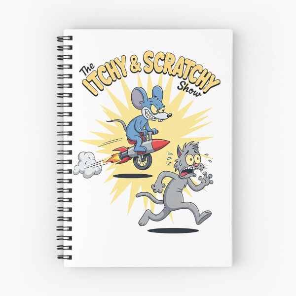 Item preview, The Itchy & Scratchy Show Rocket Chase designed and sold by Moonifillst.