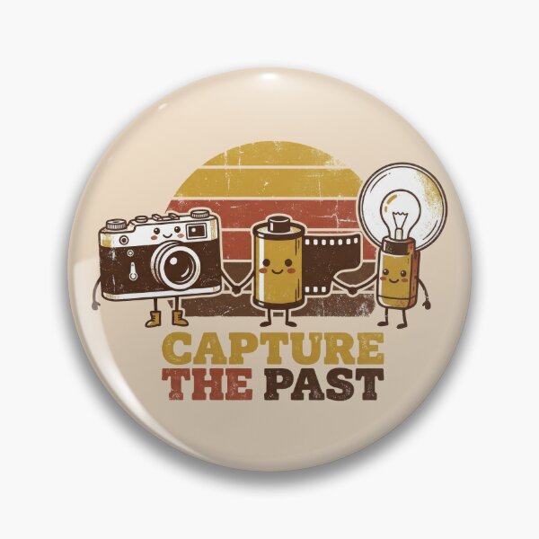 Item preview, Capture The Past Cute Retro Vintage Film Camera designed and sold by TontikDesign.