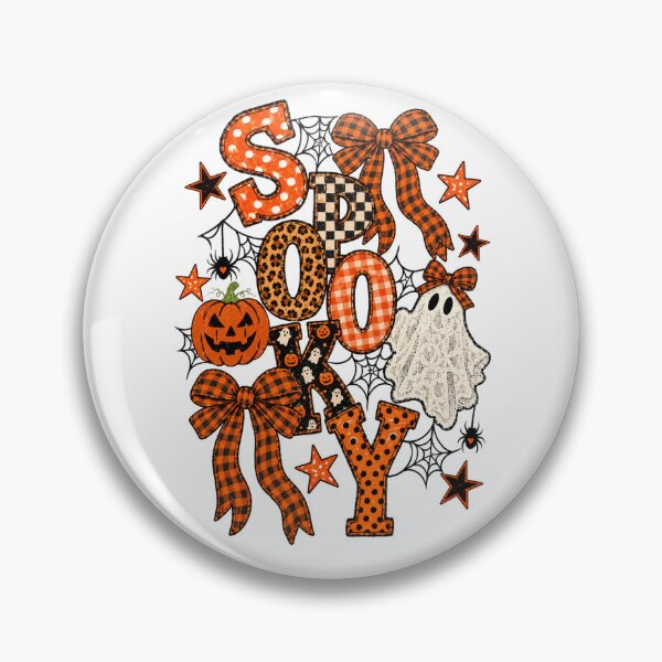 Item preview, Halloween Patchwork Letters with Ghost and Bows designed and sold by hoganpineda.