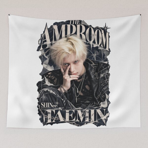 Item preview, SHINee Taemin Amp Room Newspaper Collage designed and sold by Valeree Store.