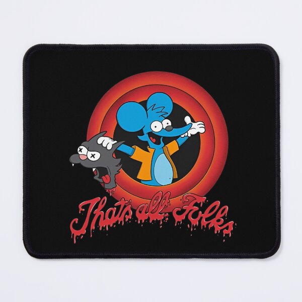 Item preview, Itchy That's All Folks Looney Tunes Mashup designed and sold by Moonifillst.