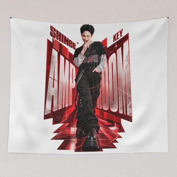 Item preview, SHINee Key Amp Room Monochrome Punk designed and sold by Valeree Store.