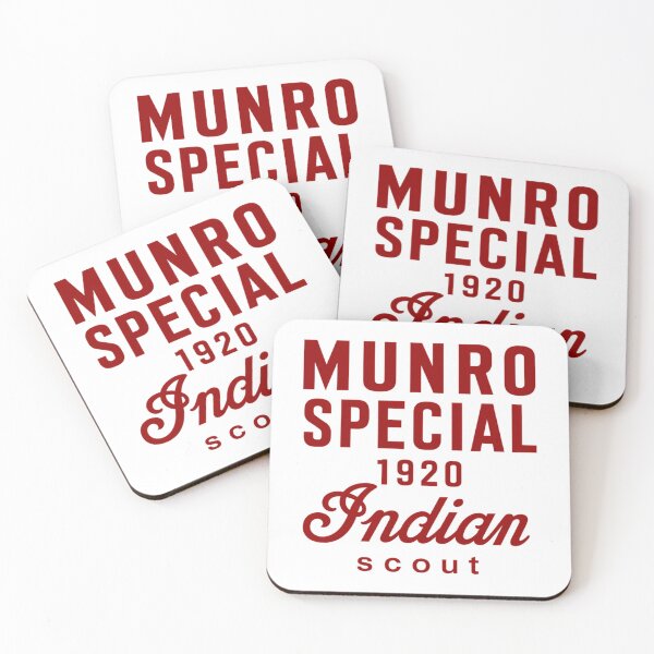 Item preview, Burt Munro Tribute  Munro Special 1920 Indian Scout Vintage Motorcycle Design designed and sold by kenny-joannie.