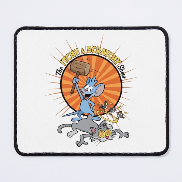 Item preview, The Itchy & Scratchy Show Mallet Hammer Attack designed and sold by Moonifillst.