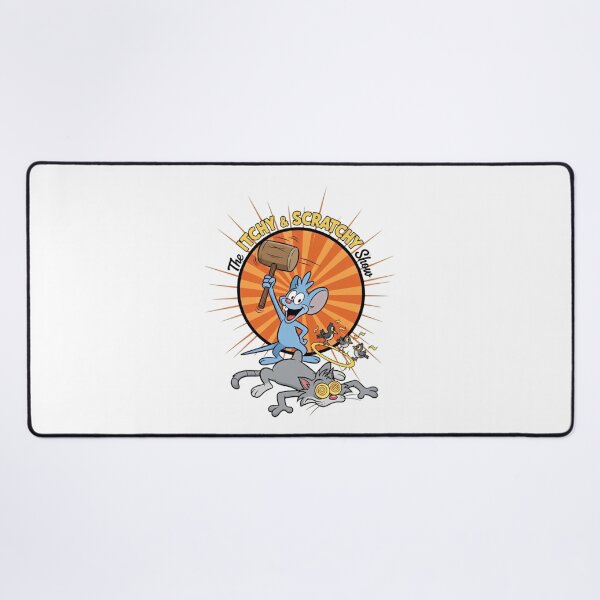 Item preview, The Itchy & Scratchy Show Mallet Hammer Attack designed and sold by Moonifillst.